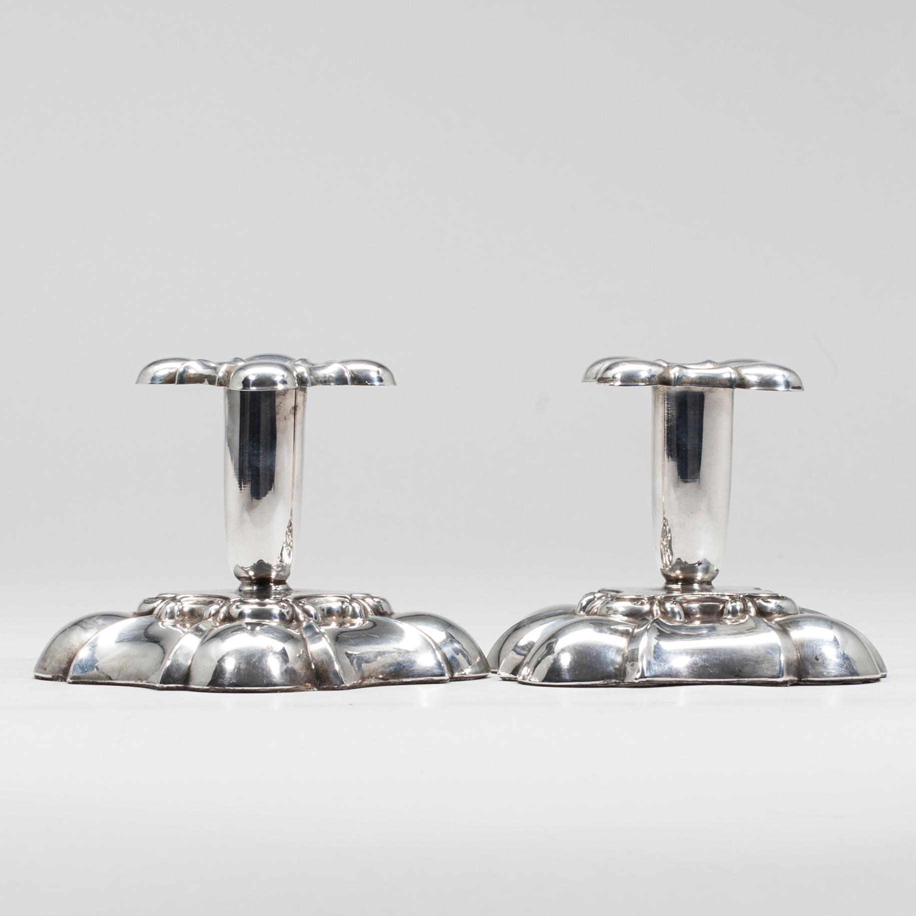 PARTI NYSILVER, 6 delar, Sverige/England 1900-tal.