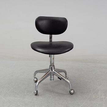 A swivel chair,  Lindqvist, Motala, mid 20th Century.