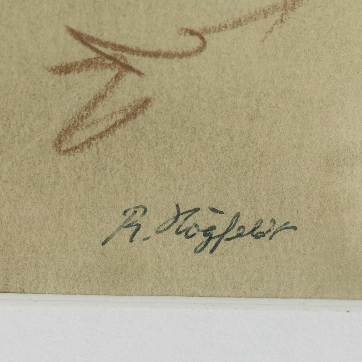 Robert Högfeldt, Gumma och två lekande trollbarn.