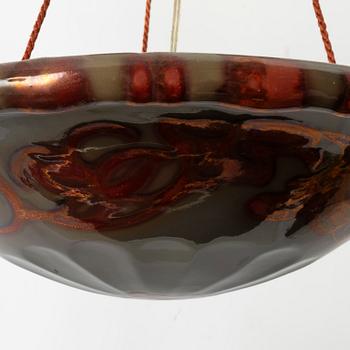 Taklampa, keramik, Höganäsbolaget, 1915-1926.