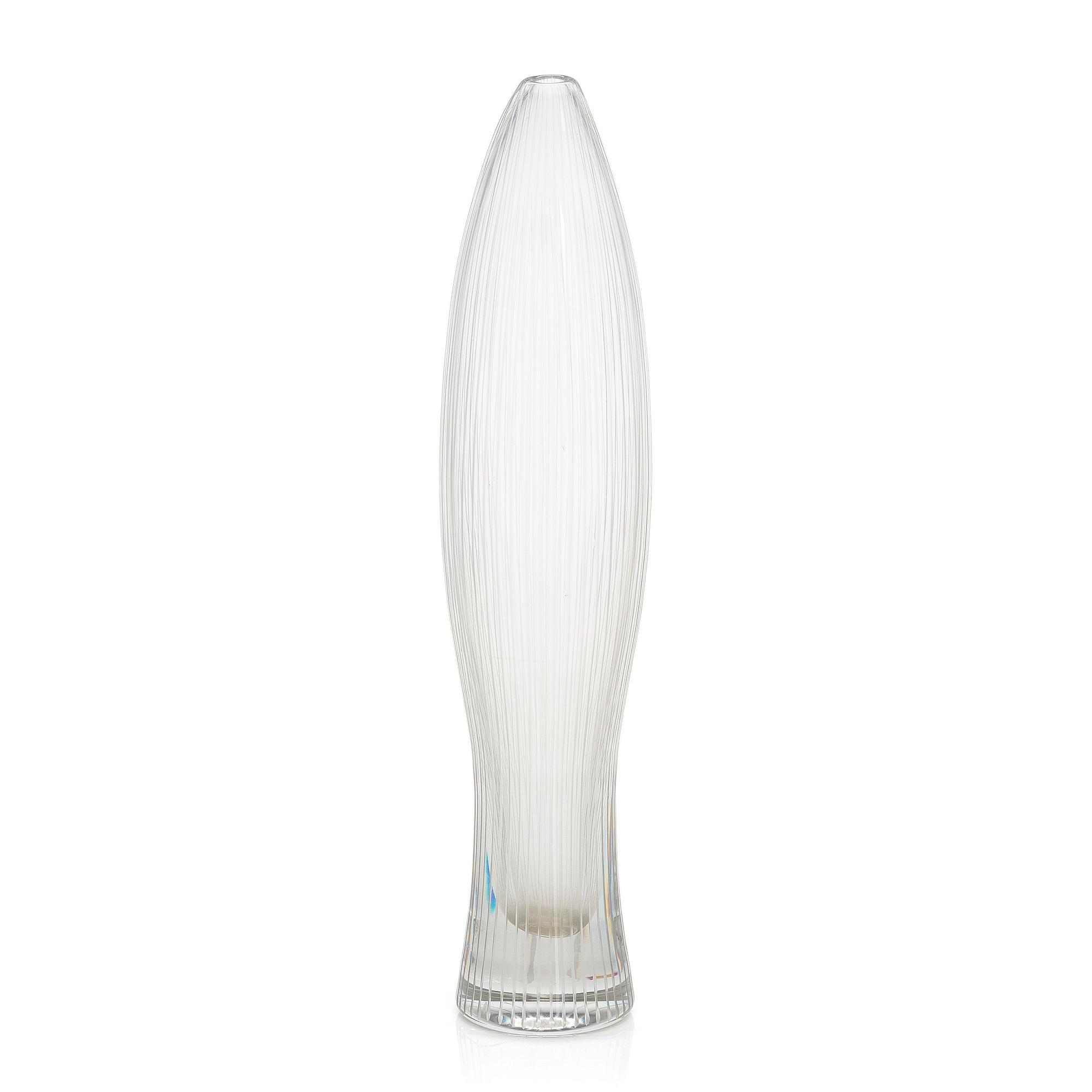 Tapio Wirkkala, maljakko, malli 3561, signeerattu Tapio Wirkkala Iittala -55.
