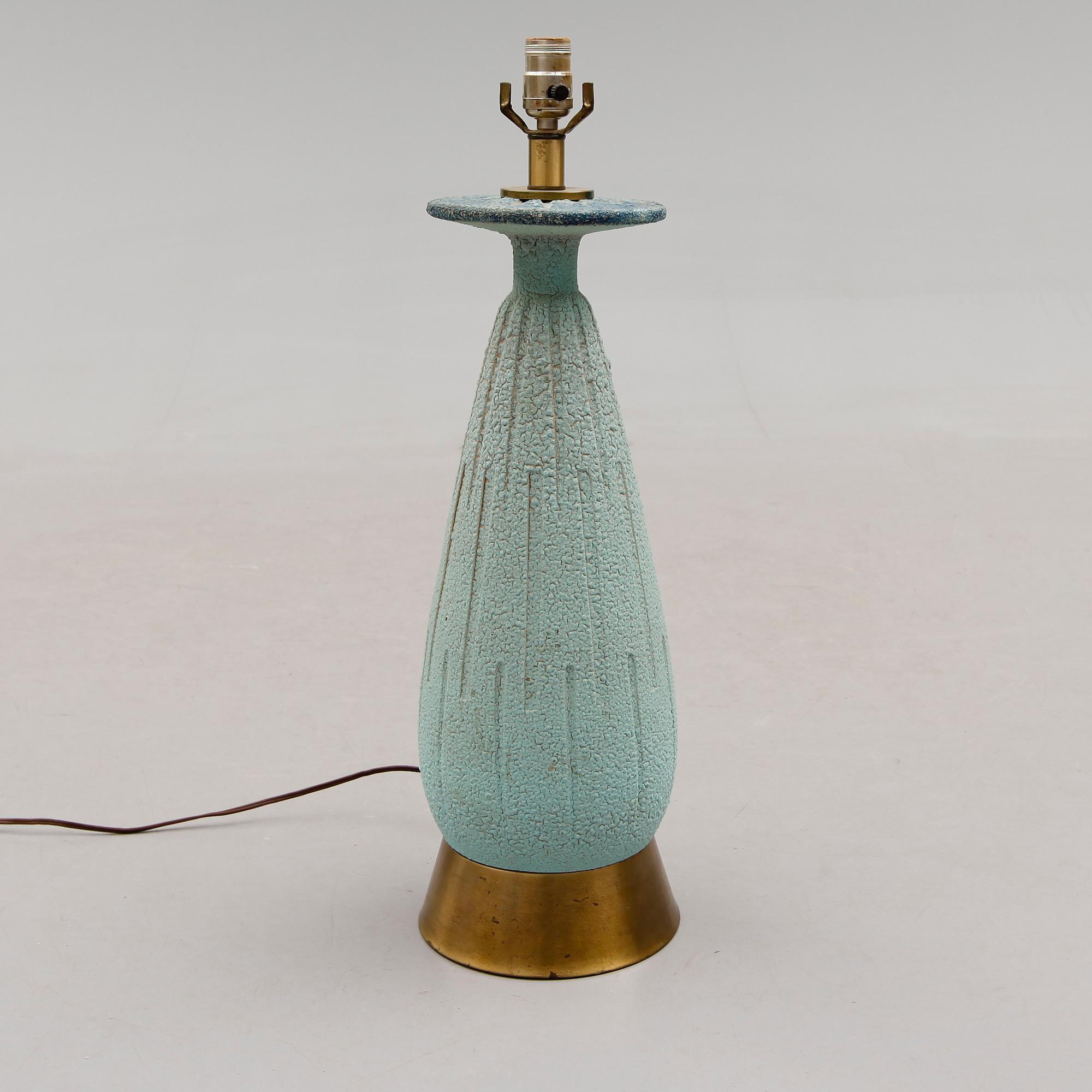 GOLV/BORDSLAMPA, Leviton, USA, 1900-talets mitt.