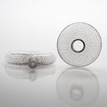 Carina Seth Andersson, an unique glass sculpture 'Lava' signed Carina Seth Andersson/EM. 2019.