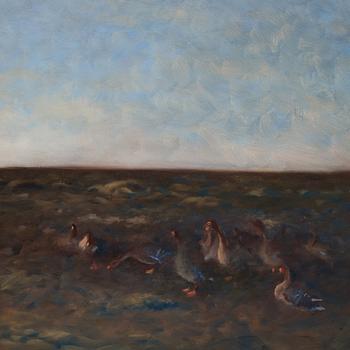 Bruno Liljefors, Geese.