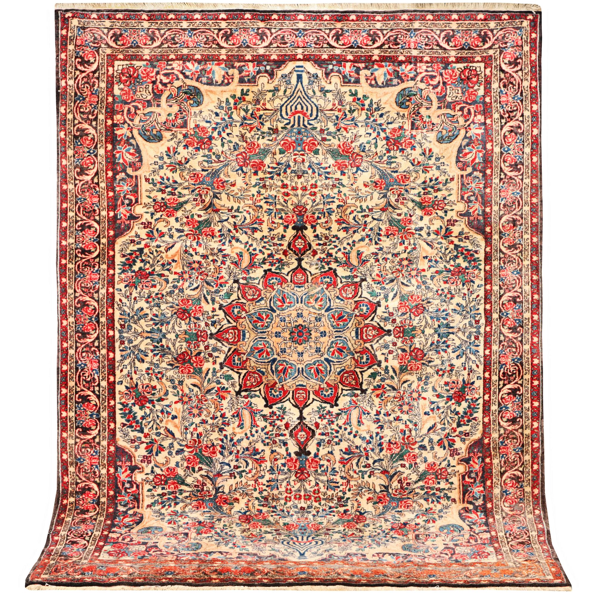A Bidjar rug, old, a. 200 x 145 cm.