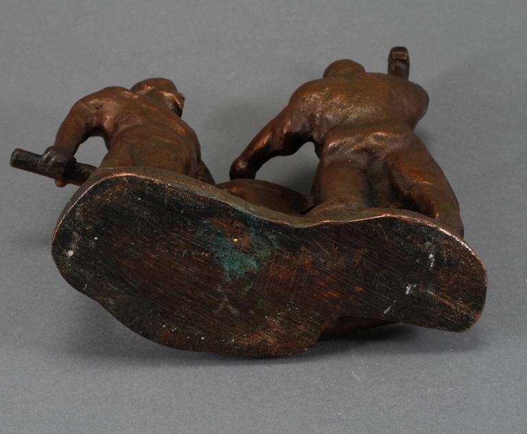 ALLAN EBELING, skulptur, brons, signerad Ebeling, Torshälla.