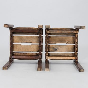 Reima and Raili Pietilä, A pair of stools. Designed in 1966.