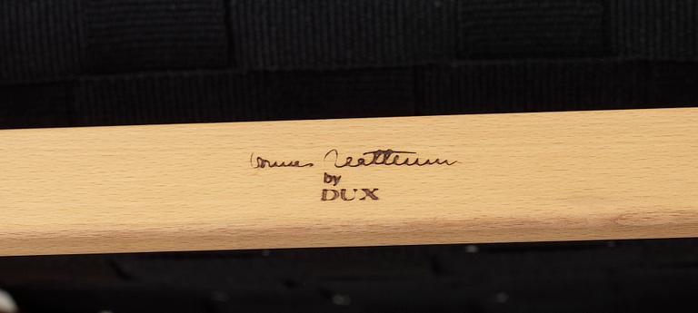 FÅTÖLJ med FOTPALL, "Pernilla" Bruno Mathsson, Dux, 1900-talets slut.