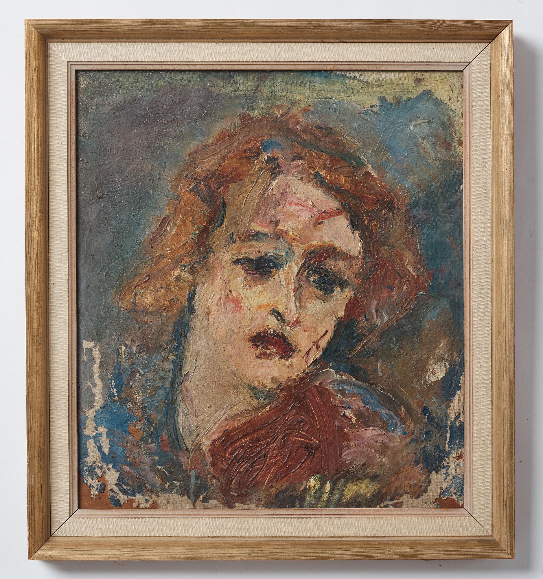 Jean Egger, Porträtt av Signe.