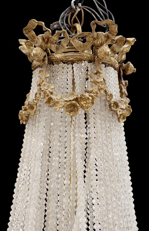 LJUSKRONA, eklekticism, 1800-talets slut. Höjd: 104 cm.