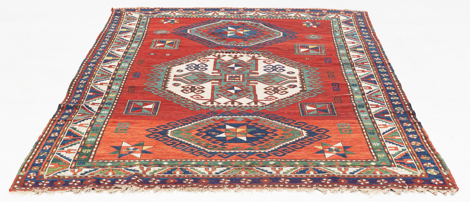 A Lori Pambak rug, Kazak region, South Caucasus, ca 249 x 178 cm.