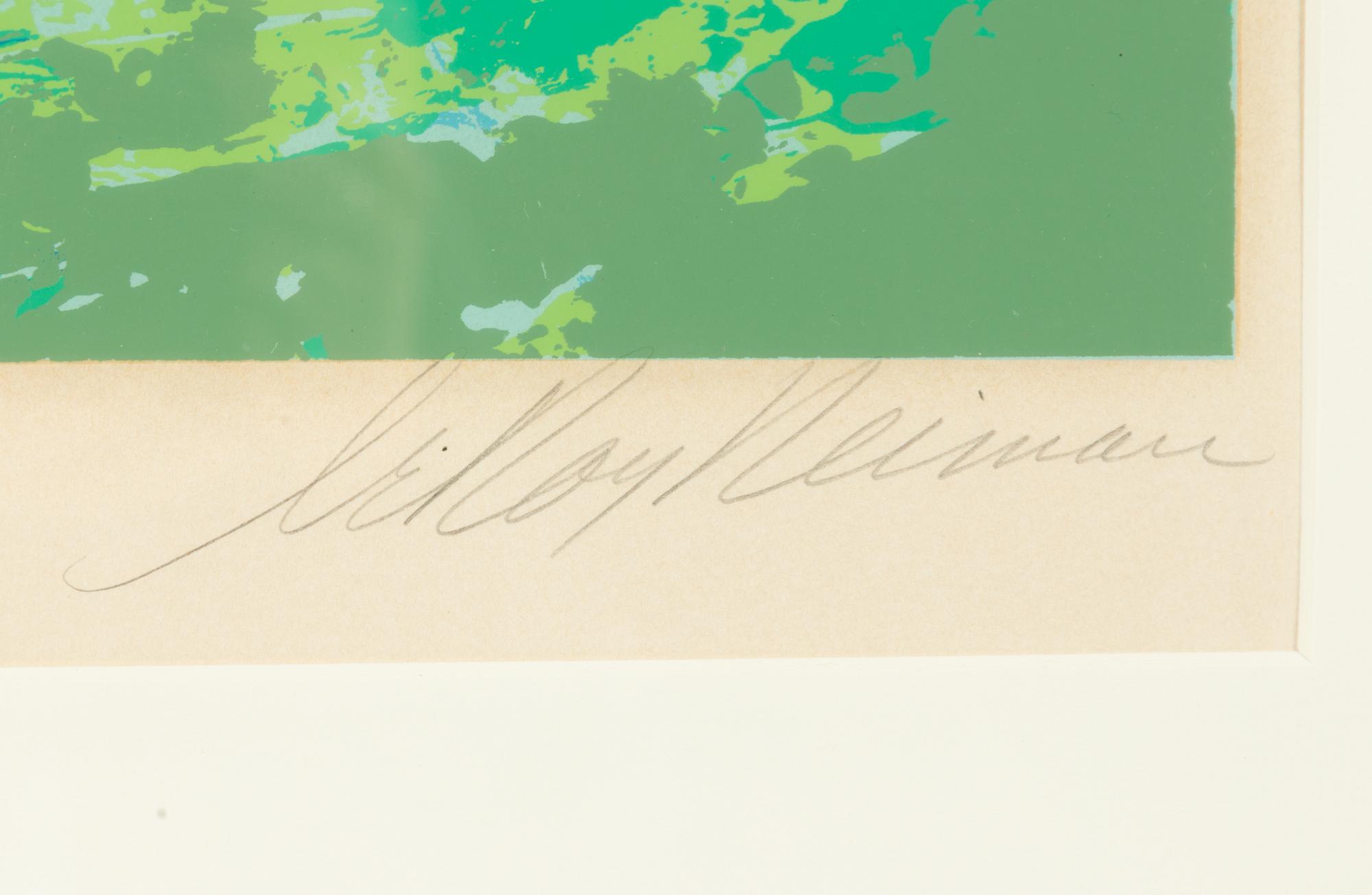 LeRoy Neiman, "Björn Borg".