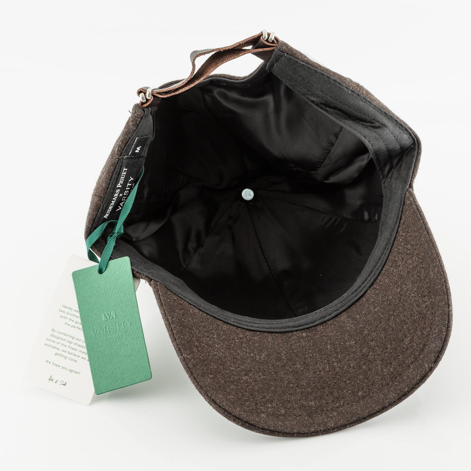 Audemars Piguet x Varsity Headwear, “Walnut Brown AP Wool” keps, storlek M.