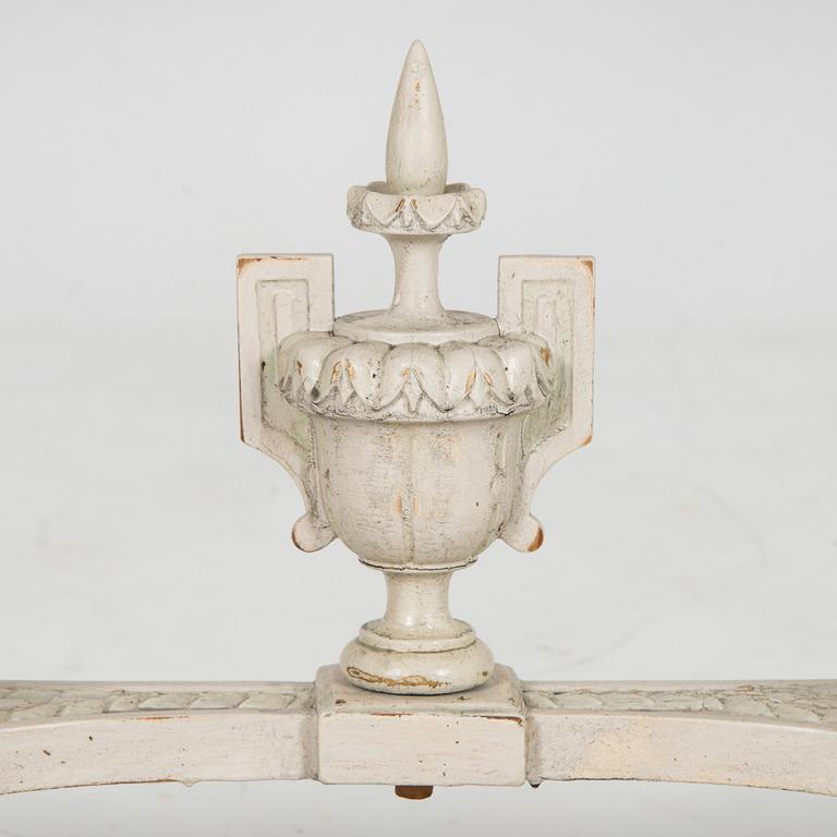 A late Gustavian style console table from around 1900.