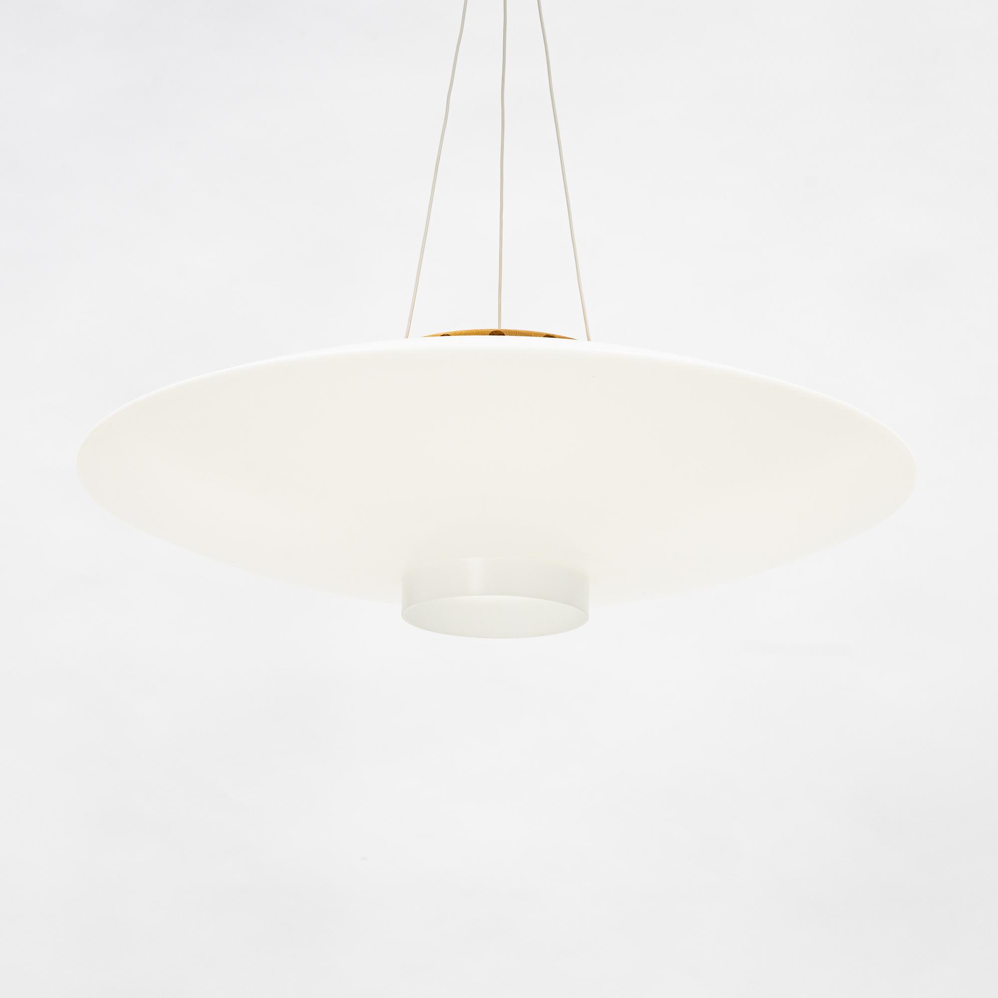 Uno & Östen Kristiansson, an 'Ufo' ceiling light, model 565, Luxus, Vittsjö, 1960's.