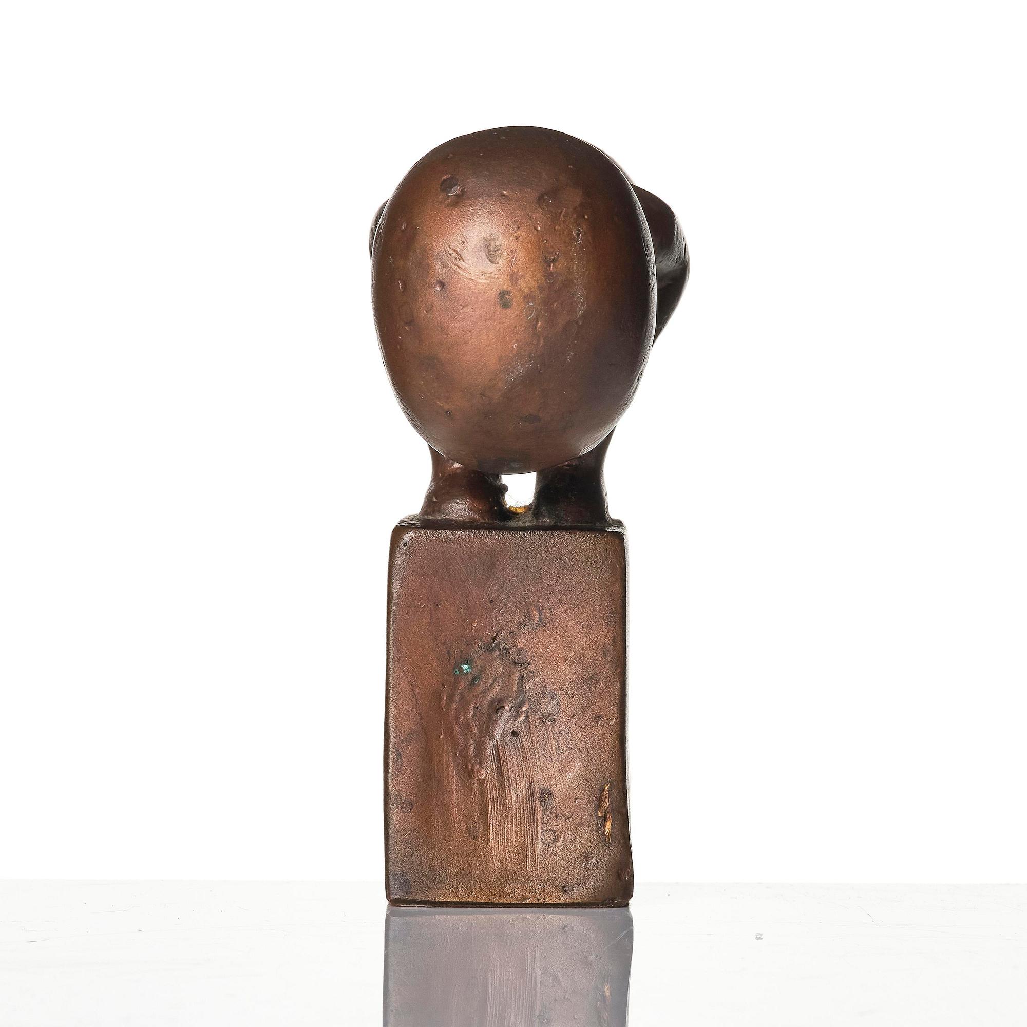 Lisa Larson, "Myran", a bronze sculpture, Scandia Present, ca 1978, ed. 758/999.