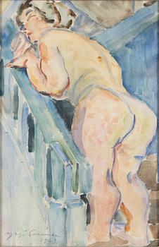 Yrjö Saarinen, Alaston nainen.