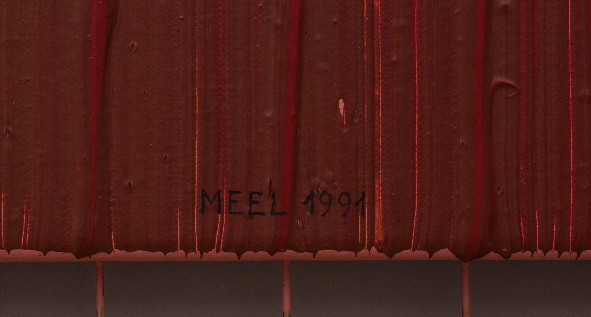 RAUL MEEL, akryl på duk, signerad och daterad 1991.