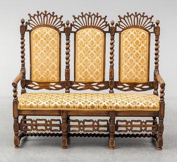 A children's sofa, late 19th Century.