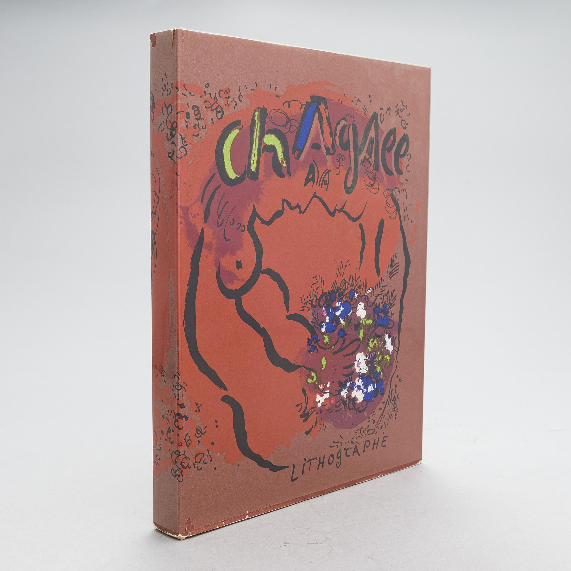 Bok, "Chagall lithographe", Marc Chagall, Fernand Mourlot, Frankrike, 1960.