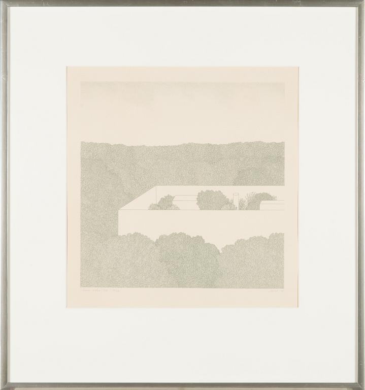 Mare Vint, litografi, signerad och daterad -78, numrerad 24/50.