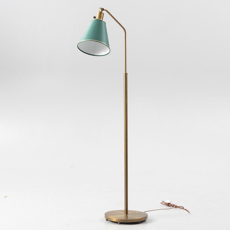 Harald Notini, a floor lamp model "15230", Arvid Böhlmarks Lampfabrik, Stockholm, 1940s.