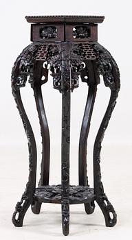 PIEDESTAL, orientalisk, 1900-tal.