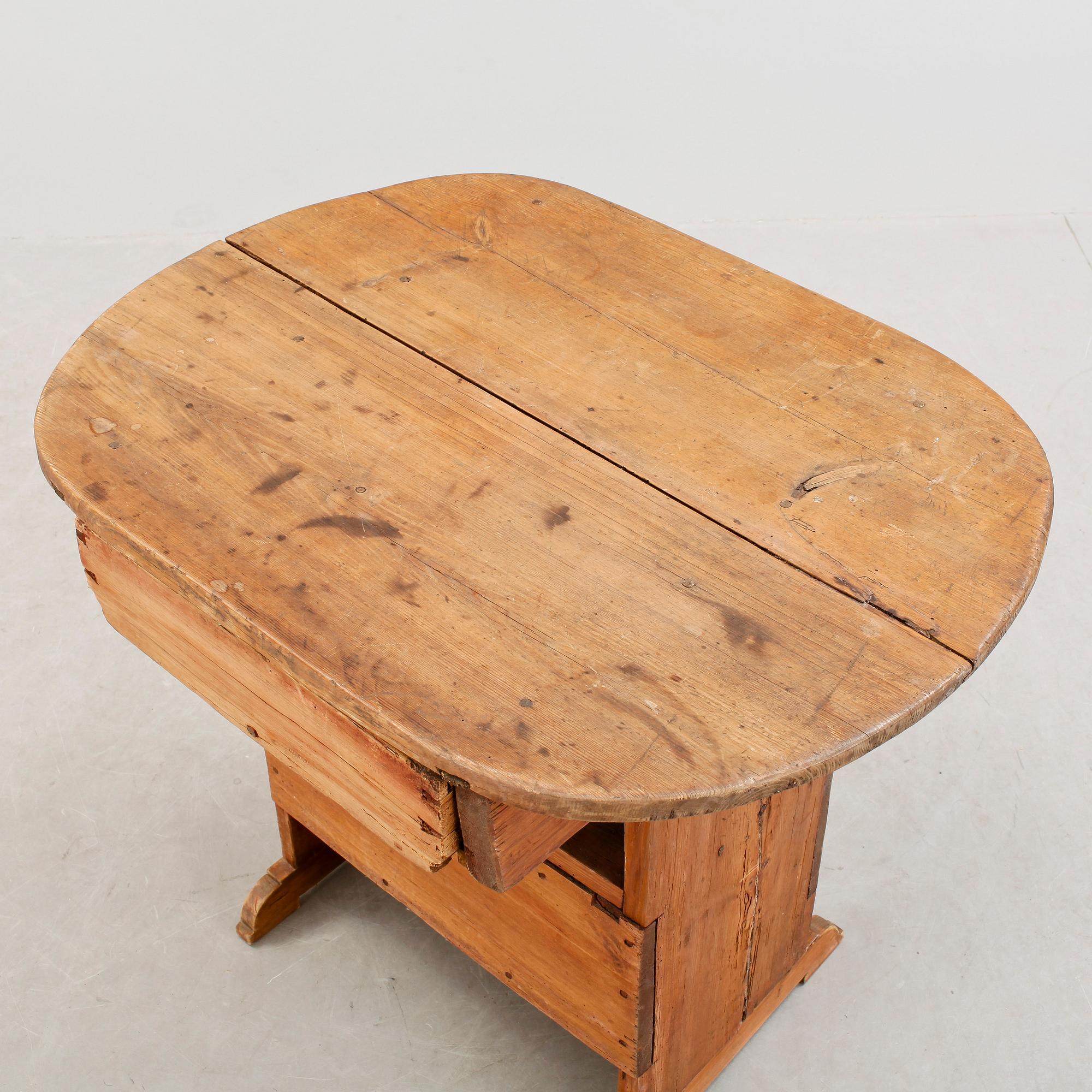 ARBETSBÄNK, allmoge, 1800-tal.