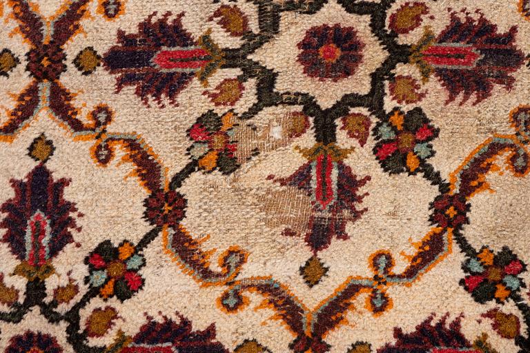 A Masulipatnam carpet, north India, c. 402 x 333 cm.
