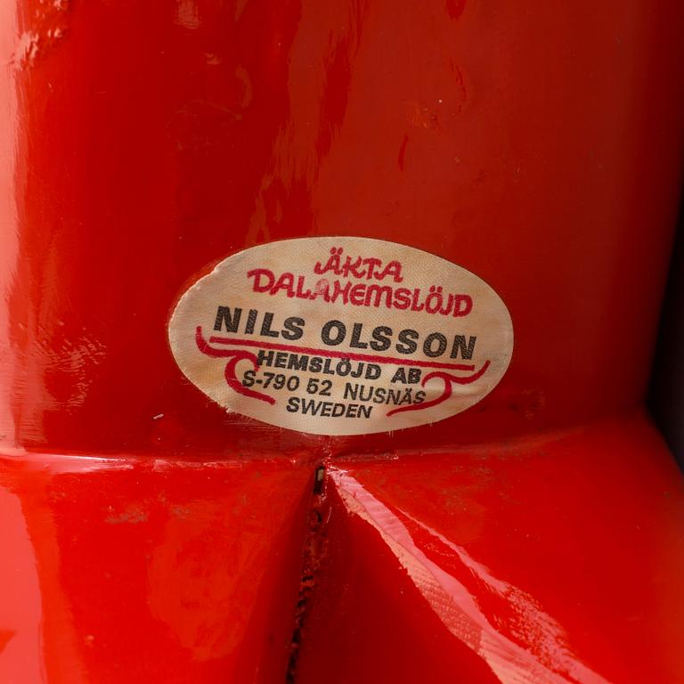 DALAHÄST, bemålat trä, 1900-talets fjärde kvartal.