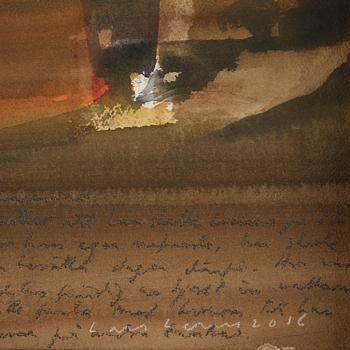 Lars Lerin, "Agadir, kväll".