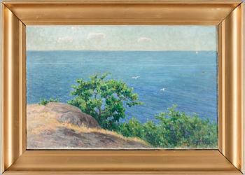 ELIAS ERDTMAN, olja på duk, sign.