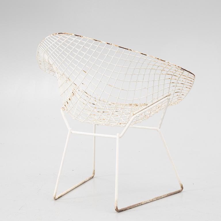 Harry Bertoia, fåtölj, "Diamond Chair", 1900-talets andra hälft.