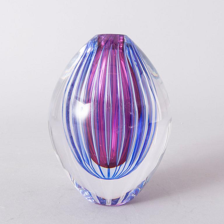 Jan-Erik Ritzman, a 'Turbin' glass vase, Transjö, Sweden.