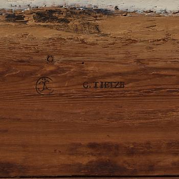 A Swedish Rococo sofa by C Tietze.