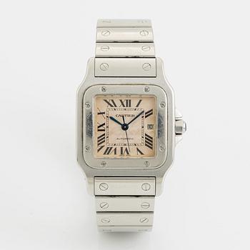 Cartier, Santos Galbée, armbandsur, 29 x 29 (41) mm.