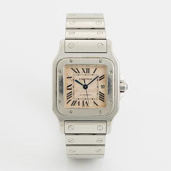 Cartier, Santos Galbée, armbandsur, 29 x 29 (41) mm.