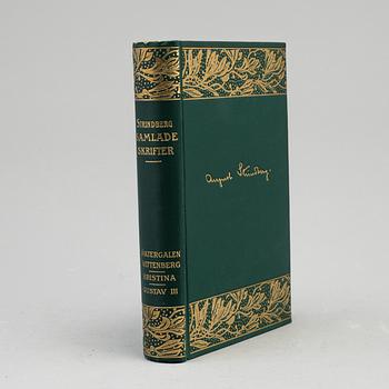AUGUST STRINDBERGS SAMLADE VERK, 55 vol, Albert Bonniers förlag, Stockholm 1912-1919.