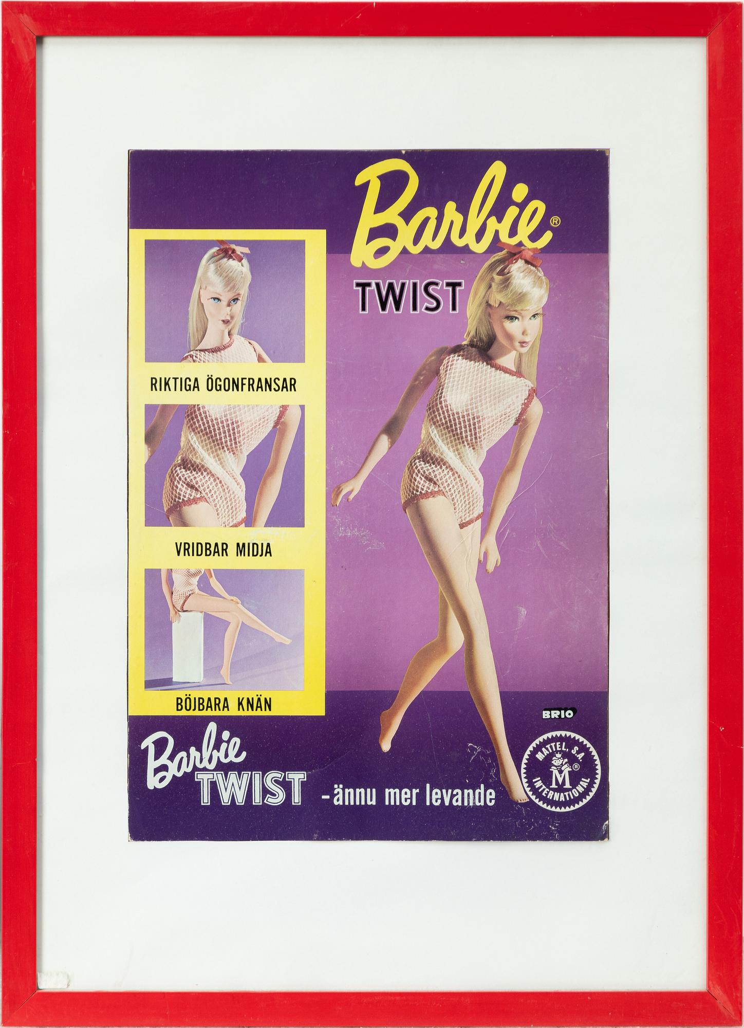 Barbie, affischer, 3 st, 1970-1989.