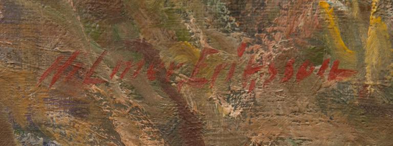 HILMER ERIKSSON, olja på duk, signerad.