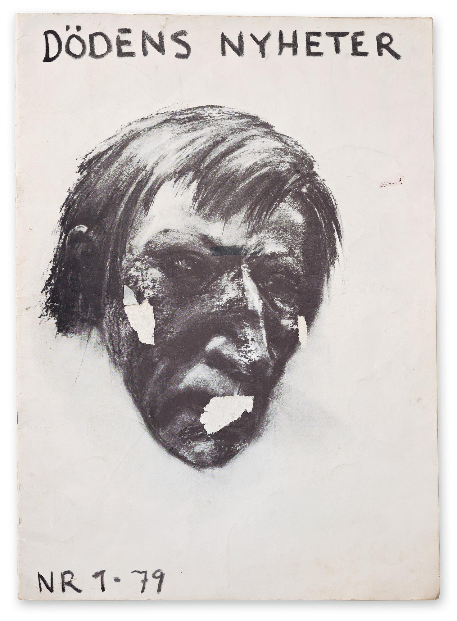 Tidskrift, "Dödens Nyheter", nr 1, 1979.