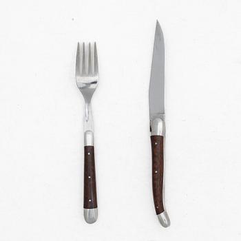 Forge de Laguiole, bestick, 24 st, Frankrike.