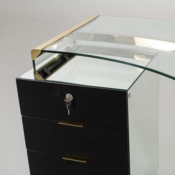 A GALLOTTI 6 RADICE DESK and UNIT. Designed in 1972.