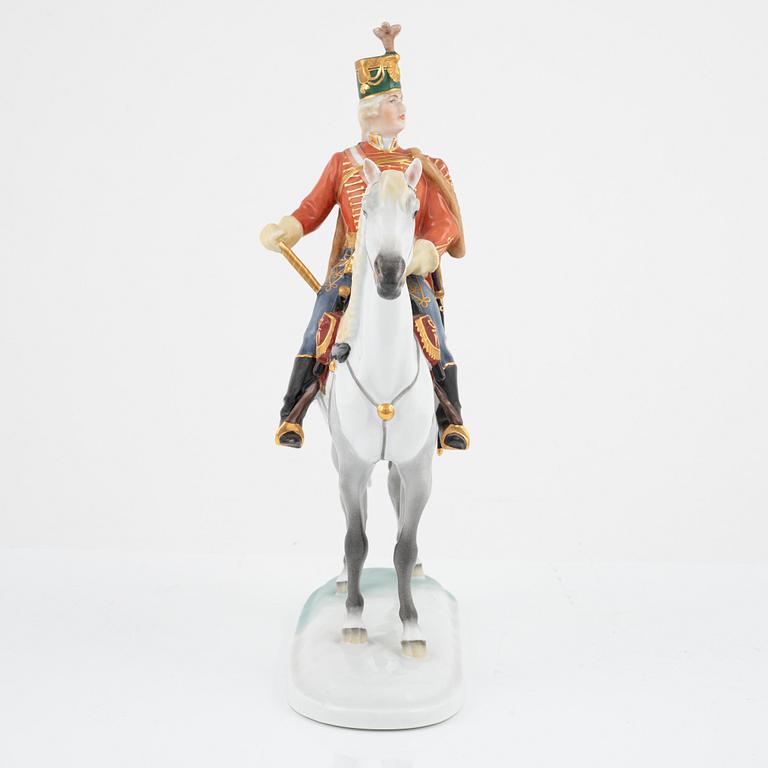 A Herend porcelaine figurine.