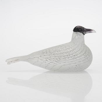 Oiva Toikka, a glass bird signed O. Toikka Nuutajärvi 628/3000.