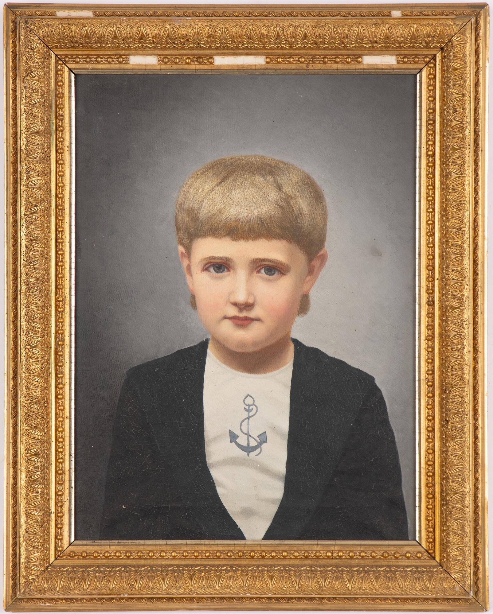 Sara Svensson, Porträtt av yngling.