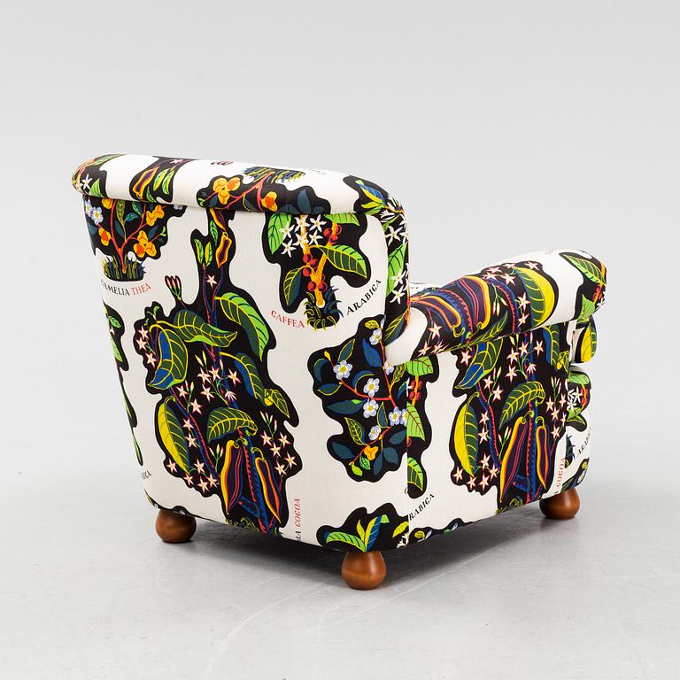 Josef Frank, a model '568' easy chair, Svenskt Tenn, 2007.