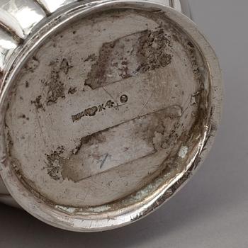 A ZACHRIS LUNDQVIST, silver creamer, empire, 1840.