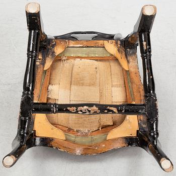 Stolar, ett par, rokoko, 1700-talets andra hälft.