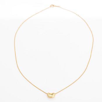 Tiffany & Co, Elsa Peretti, halsband, "Bean", 18K guld.